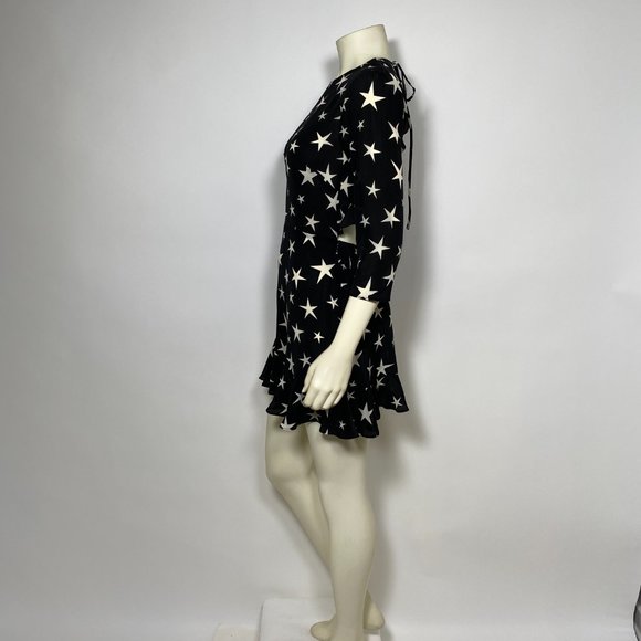Realisation Par Black and White Star Mini Dress - Picture 3 of 8